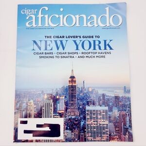 🍭7/$15 Cigar Aficionado September/October 2025 New York